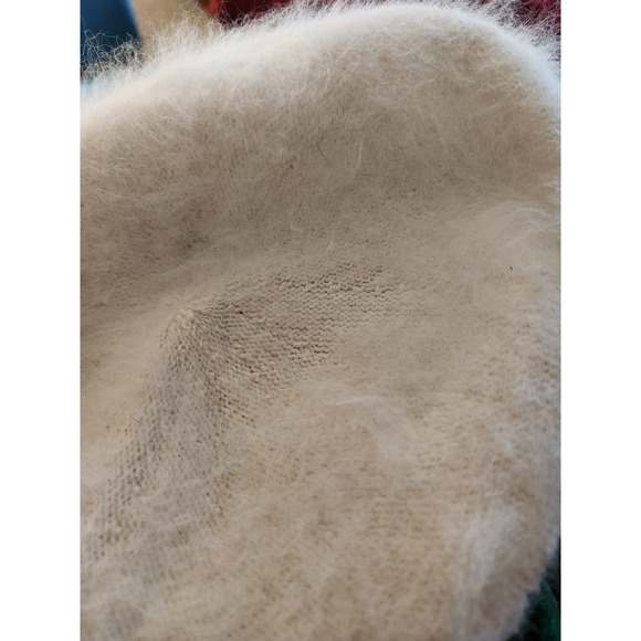 Vintage White Ladies Flat Cap - Picture 8 of 8